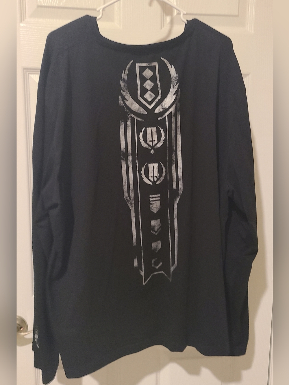 NWOT Blackmilk "Chain That Binds" Fallout BOS long-sleeved Oversized BF Tee, XXL - Picture 5 of 7